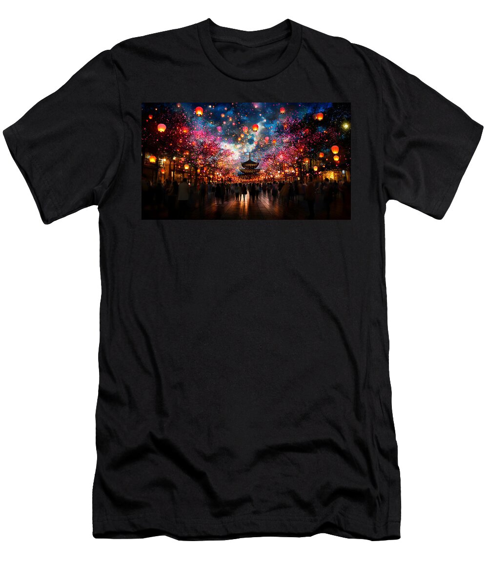 Sakura Street in Fauvist Light Madison Cook T-Shirt
