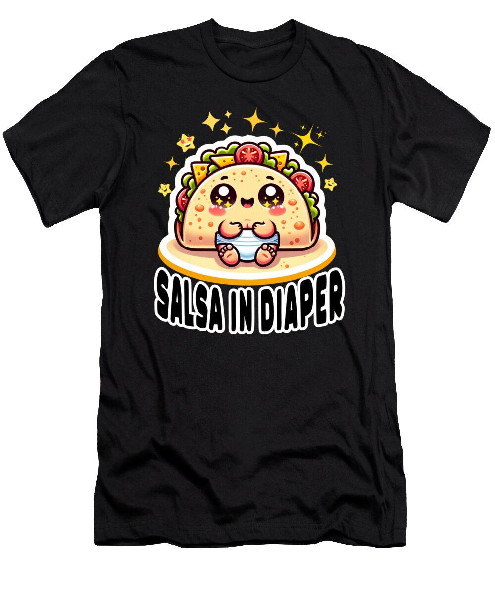 Salsa and Smiles in a Diaper Moumita Bhattacharyya T-Shirt