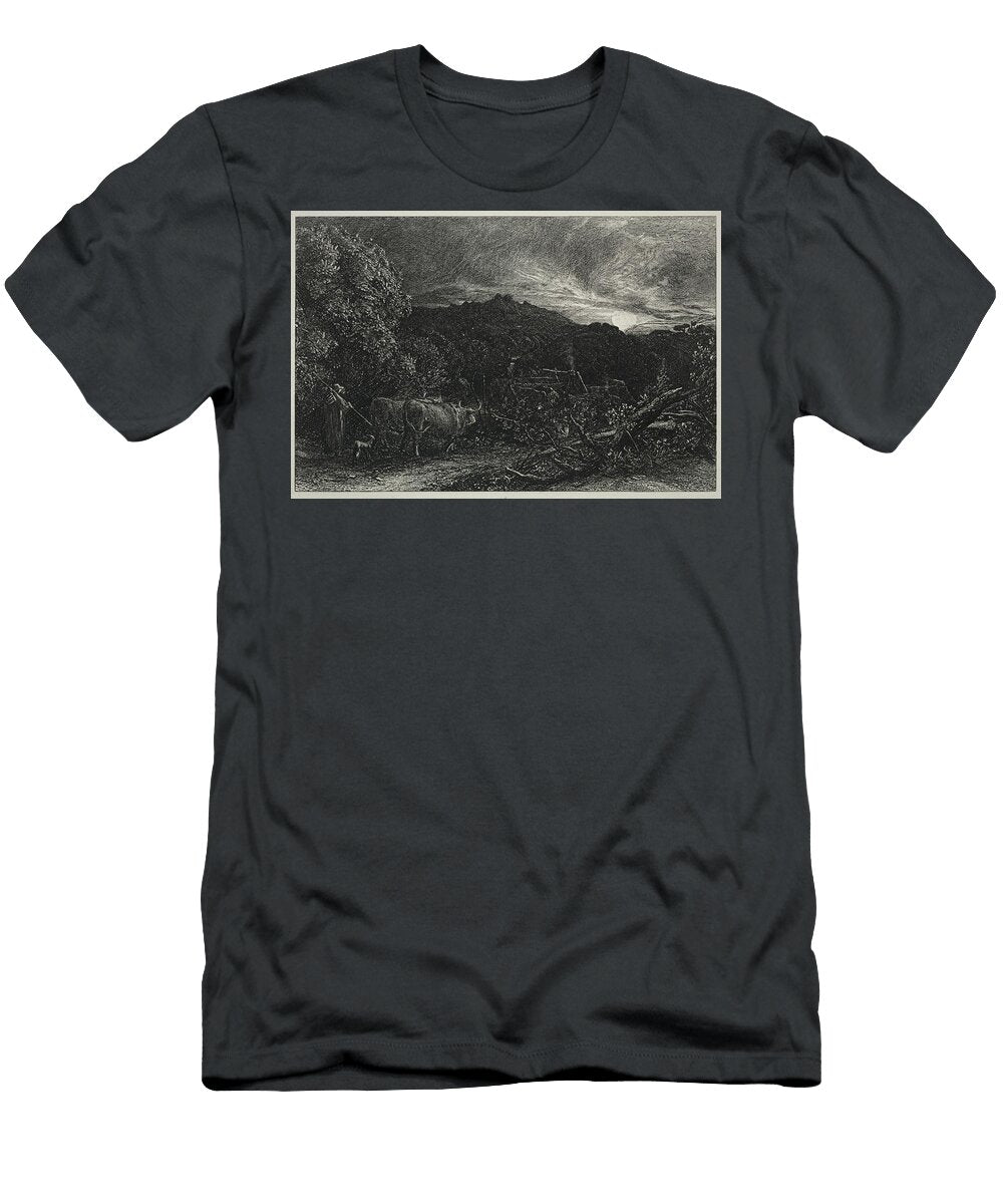 Samuel Palmer the Weary Plowman 1966190 Cleveland Museum of Art Motionage Designs T-Shirt