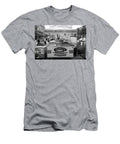 San Francisco Stanleys Steamers Hot Dog Stand 5d17929 Black and White Wingsdomain Art and Photography T-Shirt