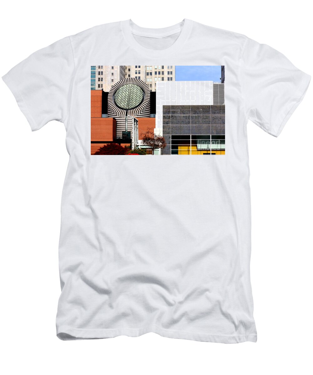 San Francisco Museum of Modern Art Sfmoma 3 Wingsdomain Art and Photography T-Shirt
