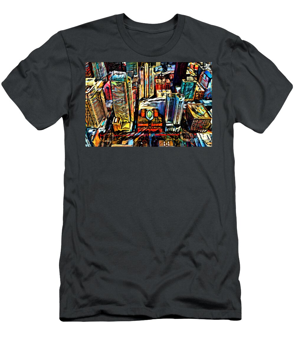 San Francisco Museum of Modern Art Sfmoma in Brutalist Contemporary Abstract 20220624 Wingsdomain Art and Photography T-Shirt