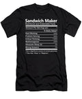 Sandwich Maker Nutrition Factors Gift Item Shi Hu Kang T-Shirt