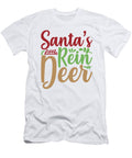 Santa Little Rein Deer Jacob Zelazny T-Shirt