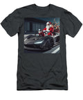 Santasprint Starlit Speedway Sleighing in Style Daniel Dudgeon T-Shirt