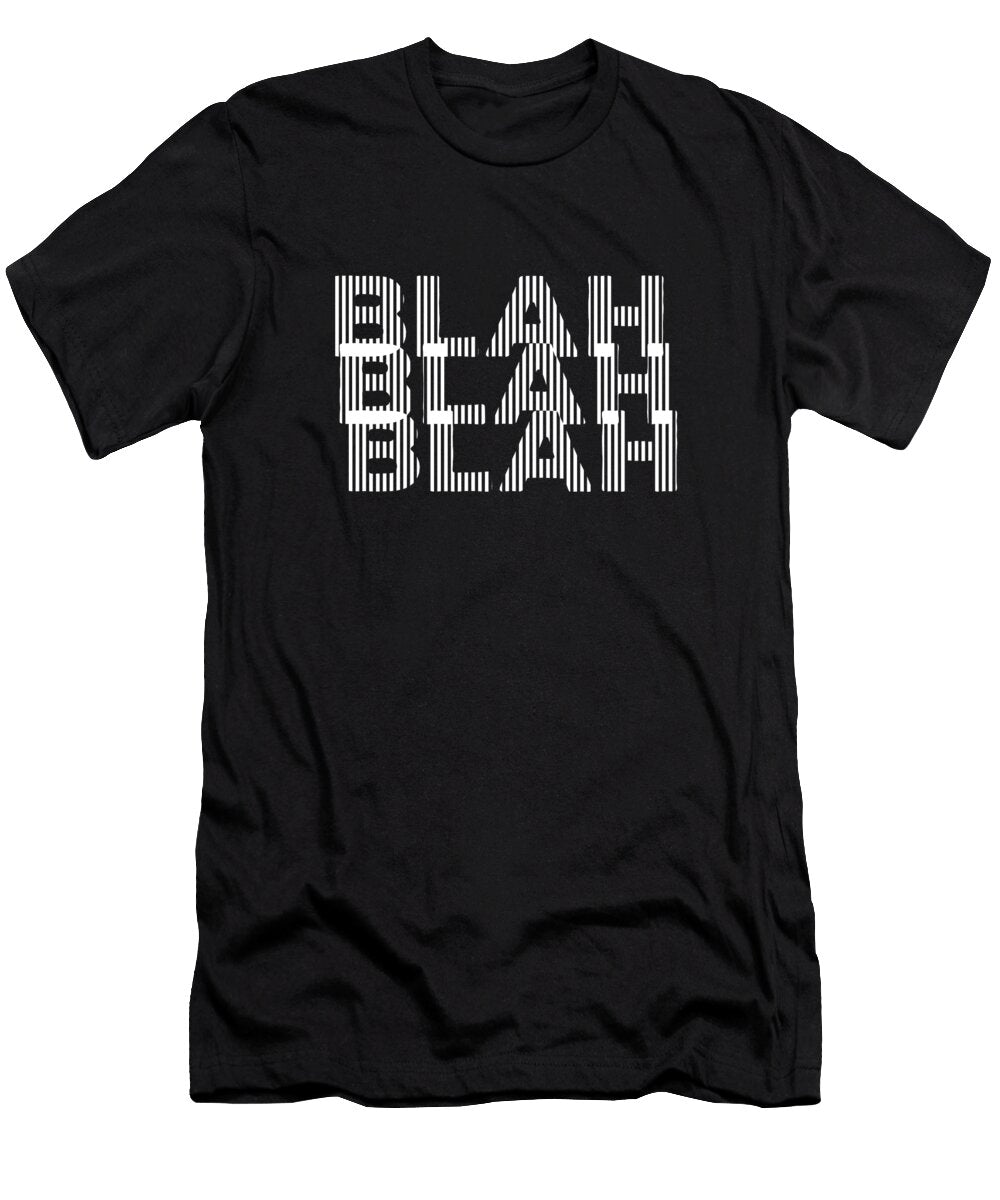 Sarcasm Bossy Snarky Rude Irony Sarcastic Blah Blah Blah Crazy Squirrel T-Shirt