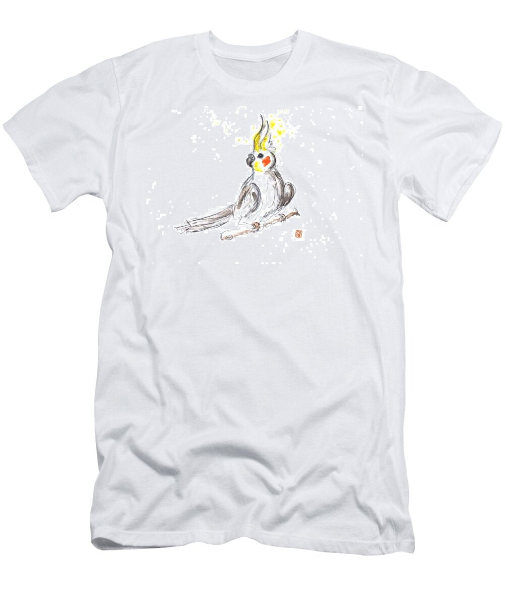 Sassy Cockatiel Zelda Tessadori T-Shirt