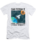 Satoshi Moon Expedition Crew Member Bitcoin Gift Lisa Stronzi T-Shirt