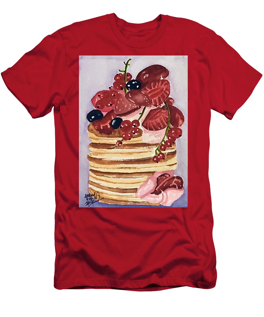 Saturday Mornin Pancakes Sharon Jameson Reed T-Shirt