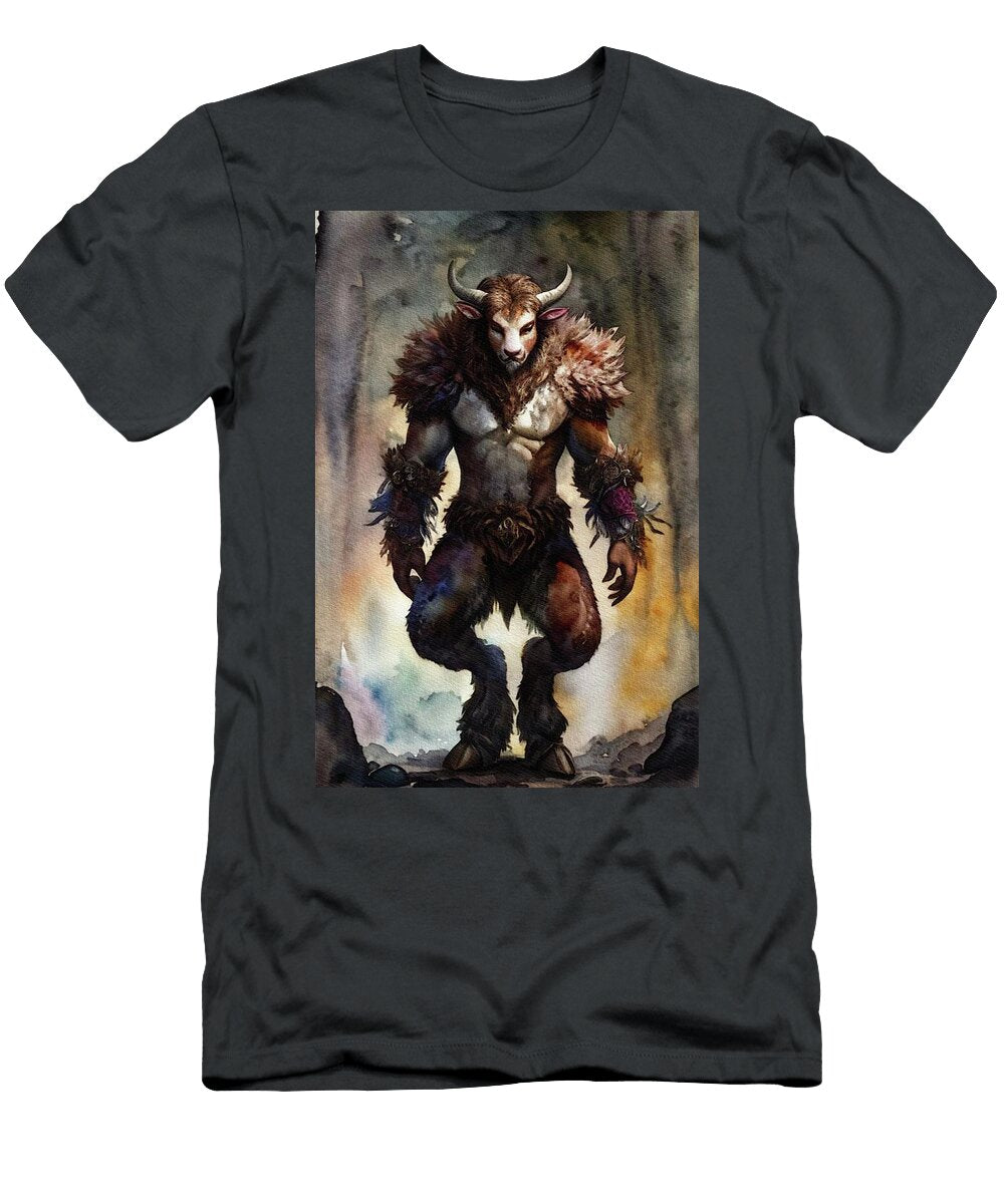Satyr Fantasy Creature Sarah Kirk T-Shirt