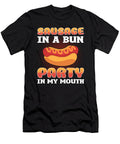 Sausage in a Bun Party in My Mouth Hot Dog Alessandra Roth T-Shirt