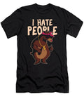 Savage Sarcastic Introvert Sarcasm Bear Lovers I Hate People Anti Social Gift Thomas Larch T-Shirt