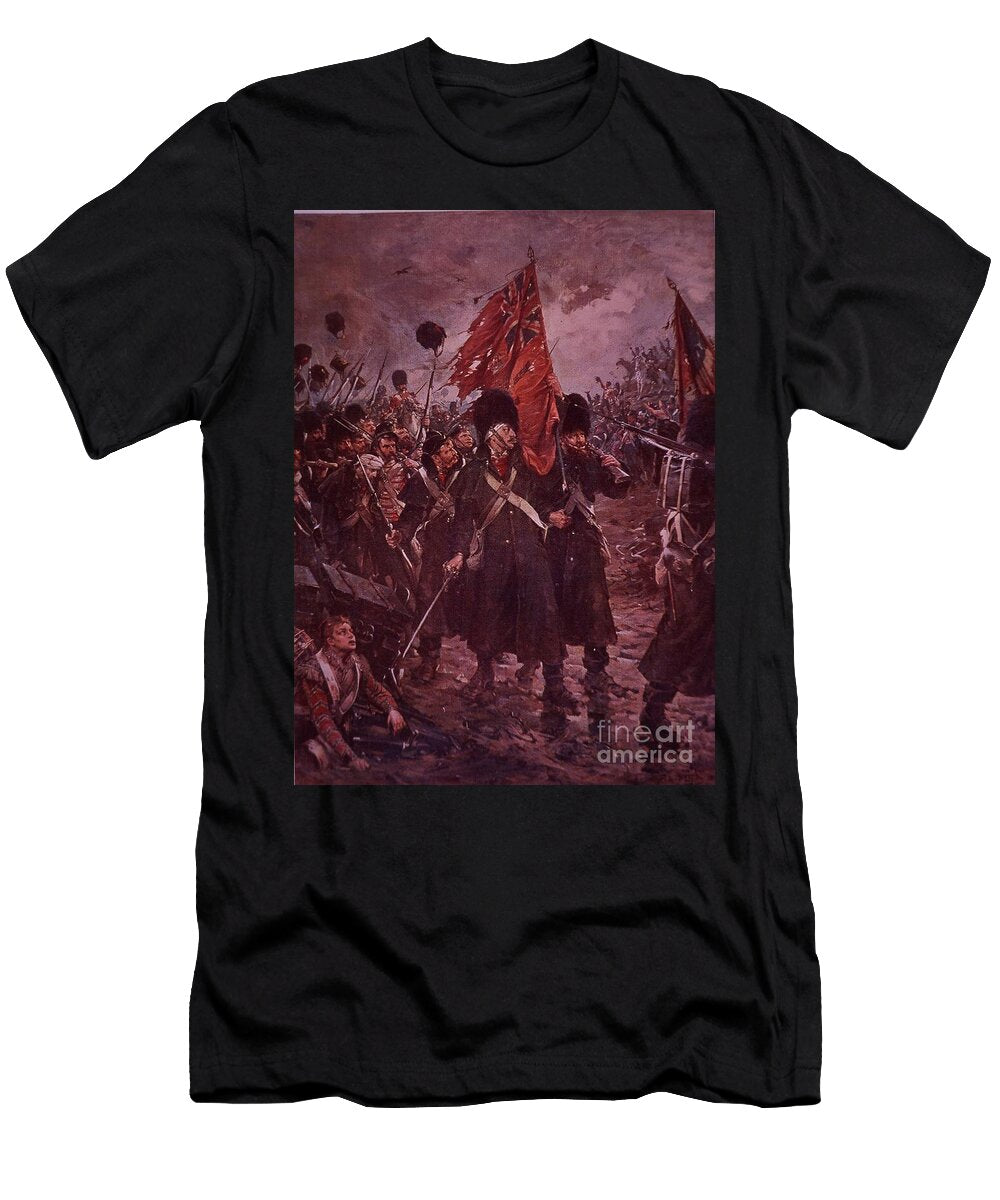 Saving the Colors the Guards At Inkerman During the Crimean War in 1854 19th Century Robert Gibb T-Shirt