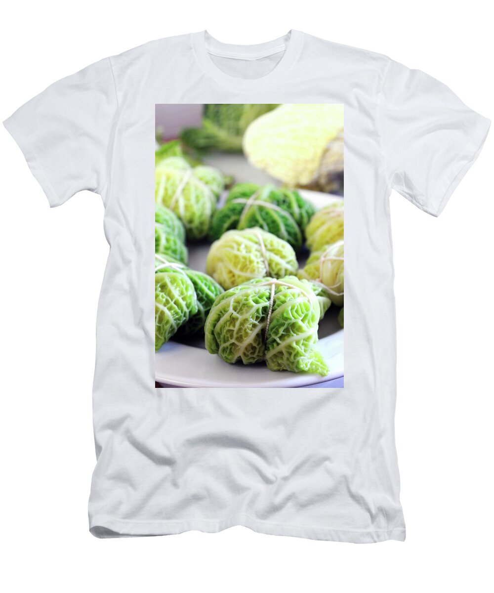 Savoy Cabbage Parcels Raw Mario Matassa T-Shirt