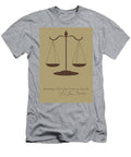 Scale of Justice Rbg Posterlawyer Mask Law Student Gift Rbg Mask Supreme Court Olena Mishina and Svitlana Ostrovska T-Shirt