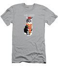 Scarf Weather Cat Art By Linda Woods Linda Woods T-Shirt