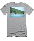 Scenes Around Tappan Zee Bridge on Hudson River Alex Grichenko T-Shirt