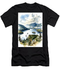Scenic Mountain Lake View North Cascades Np Diablo Lake Turquoise US Landscape Luna Farmer T-Shirt