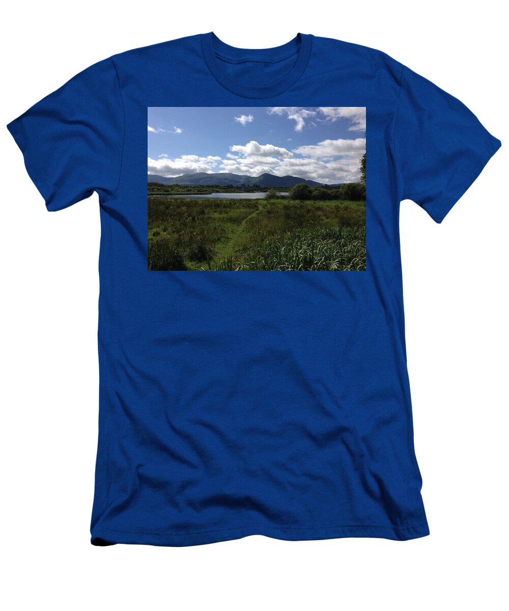 Scenic Mountain Landscape with Lake LA Veta Kirby T-Shirt
