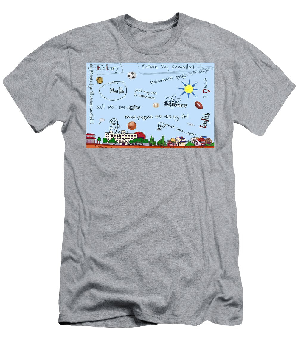 School Abstract Deb Hayes T-Shirt