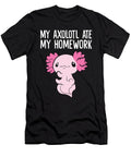 School Homework My Axolotl Ate My Homework Eq Designs T-Shirt