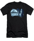 Sci Fi Alien Planet Doom Designs T-Shirt