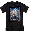 Sci Fi Pin Up Portrait of Ariana Rossi on Her Stellar Racer Captivating Ai Concept Art By Xzendor7 Xzendor7 T-Shirt