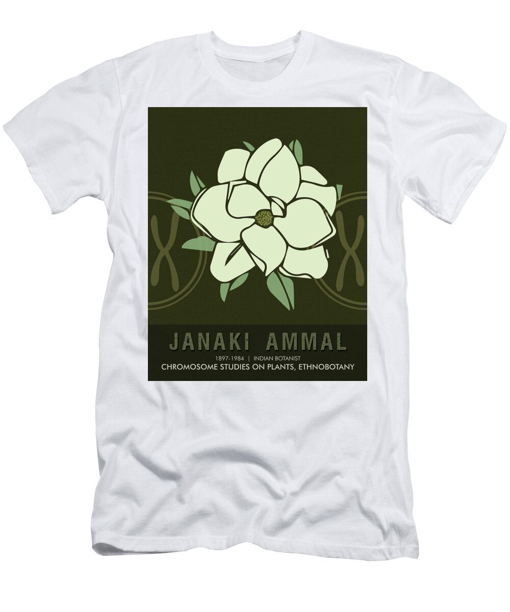 Science Posters Janaki Ammal Studio Grafiikka T-Shirt