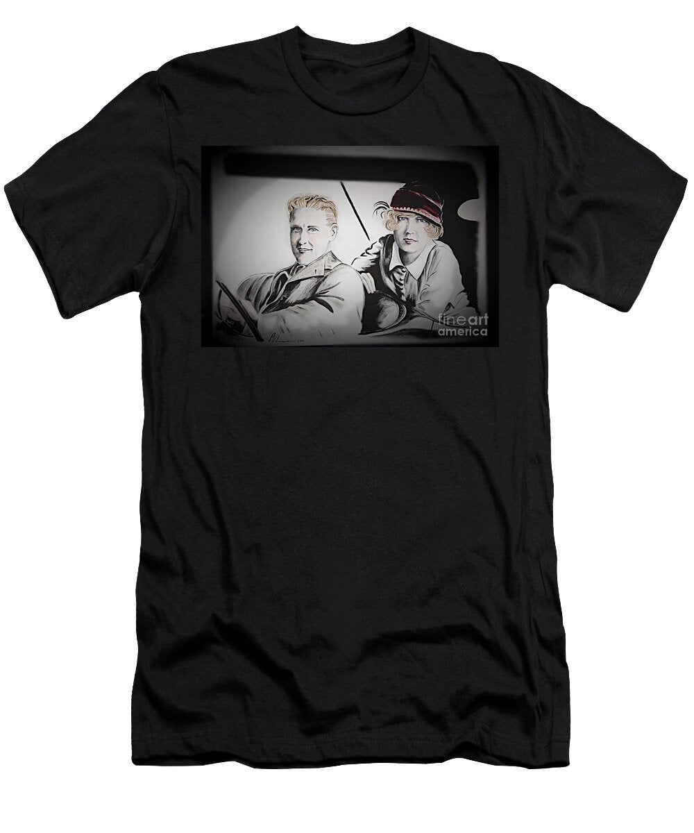 Scott and Zelda Barbara Chase T-Shirt