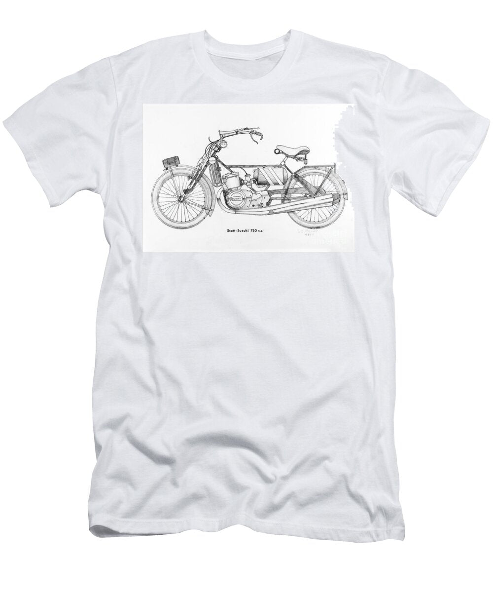Scott Suzuki 750 Cc Stephen Brooks T-Shirt