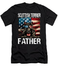 Scottish Terrier Father USA Flag Patriotic Dhbubble T-Shirt