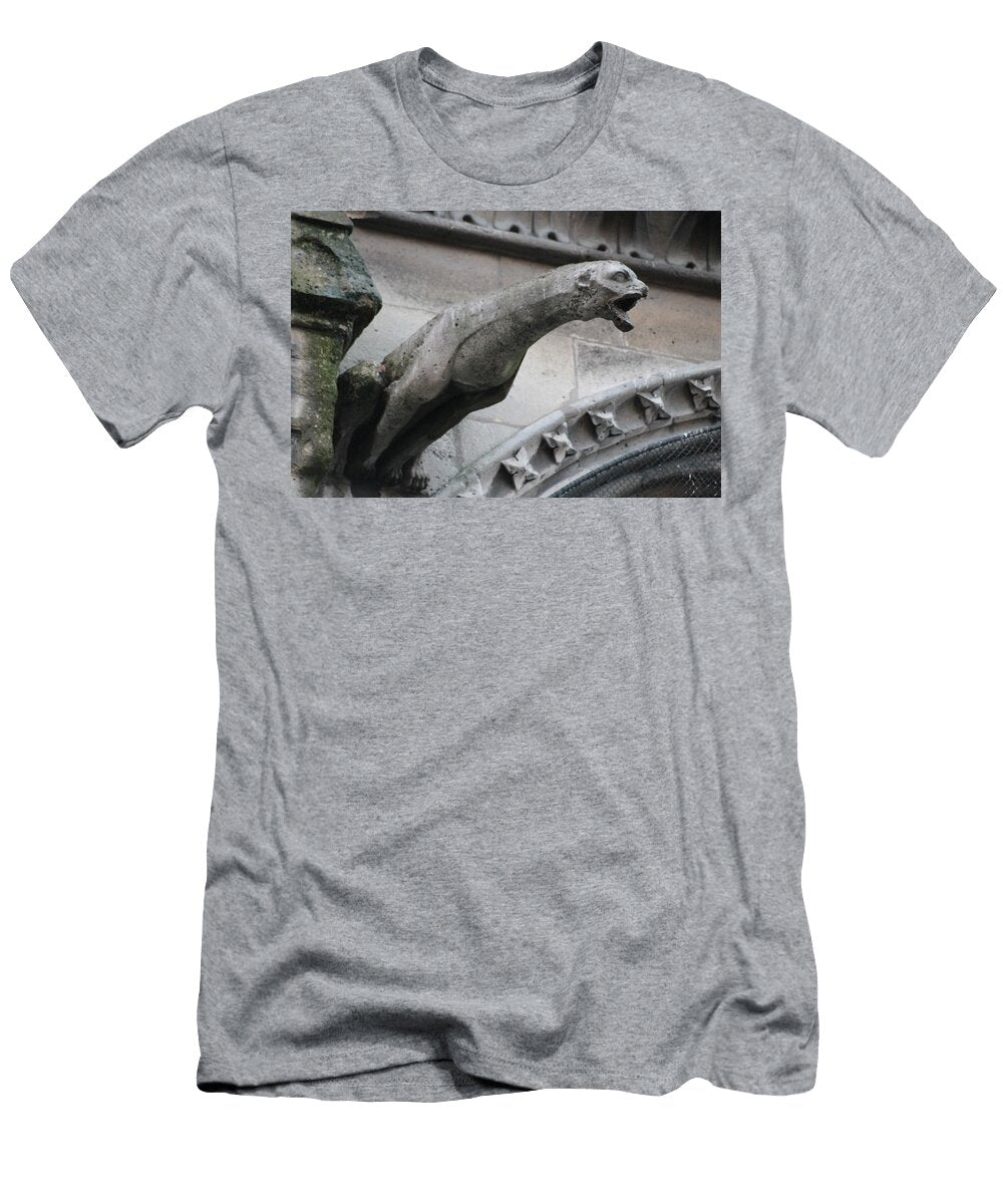 Screaming Griffon Notre Dame Paris Christopher Kirby T-Shirt