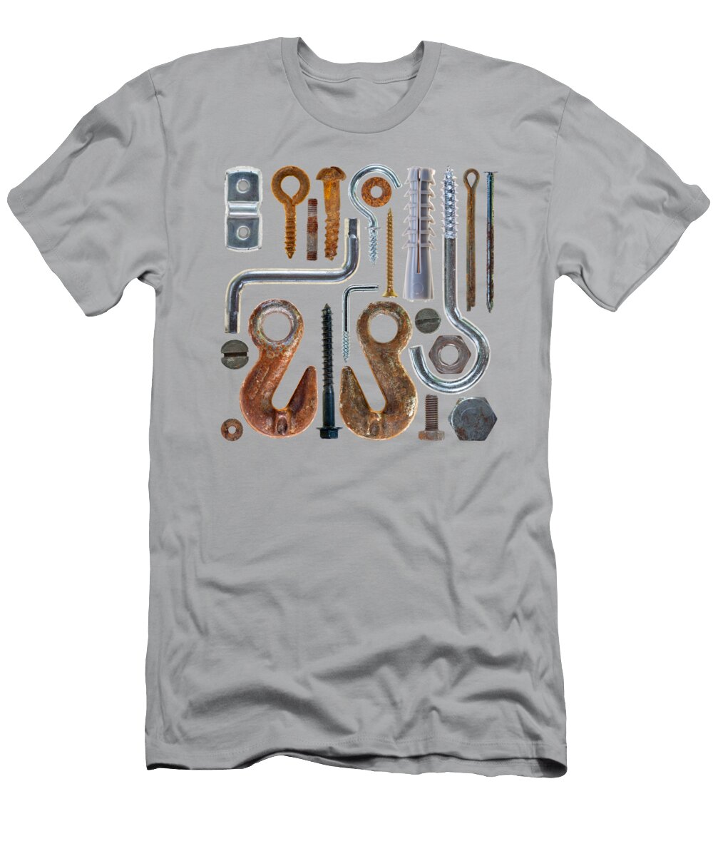 Screws Nut Bolts Nails and Hooks Michal Boubin T-Shirt
