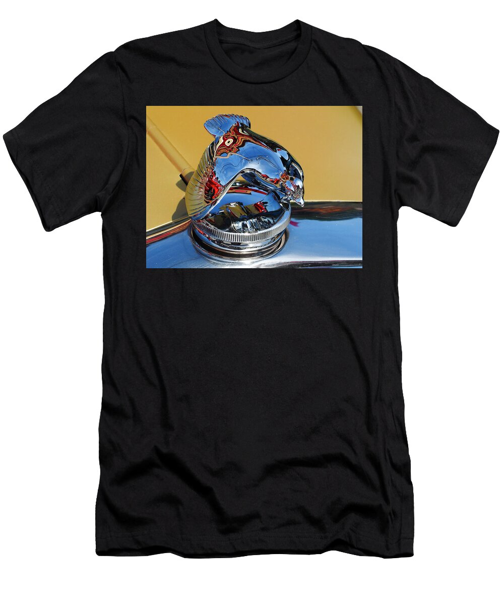 Sculpture Ford Flying Quail Radiator Cap Ornament Arthur Babiarz T-Shirt