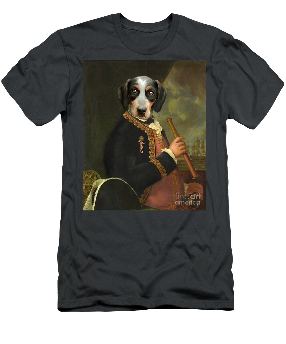 Sea Horse Decoration Zelda Tessadori T-Shirt