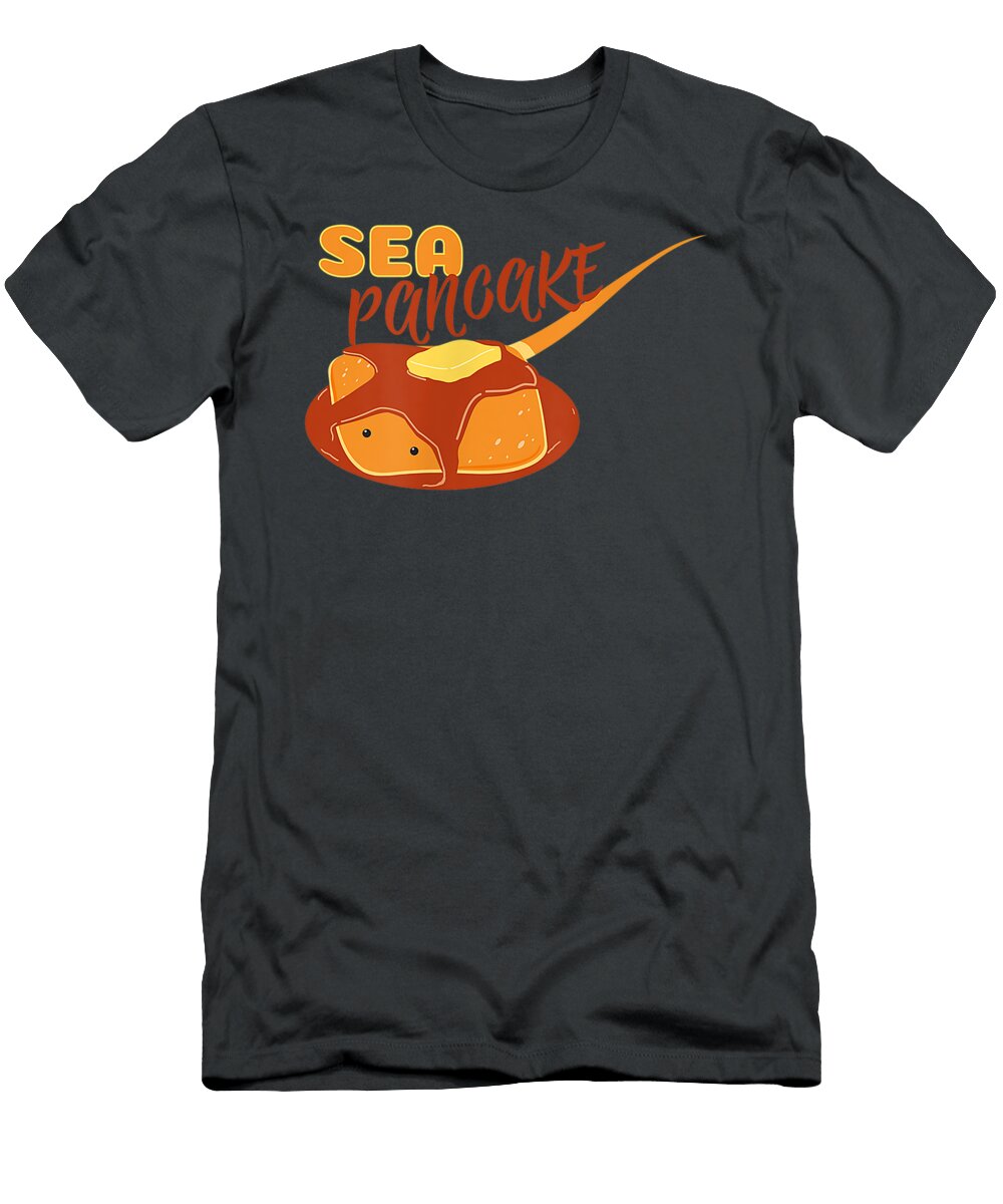 Sea Pancake Funny Manta Ray Stingray Food Lylek Maury T-Shirt