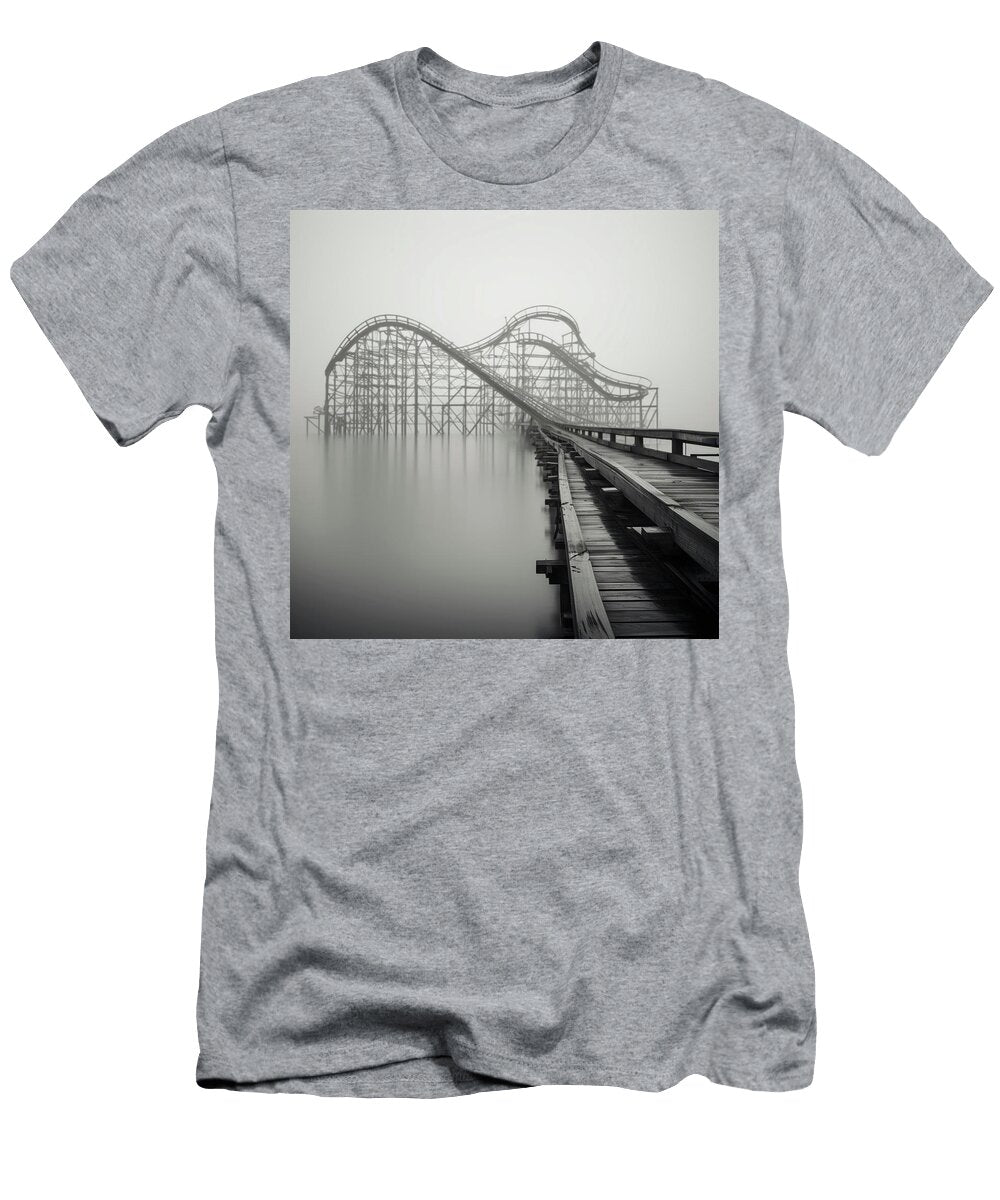Sea Side Roller Coaster in the Fog Yo Pedro T-Shirt