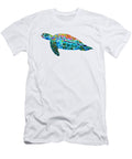 Sea Turtle Drift Colorful Beach Art Sharon Cummings Sharon Cummings T-Shirt