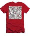 Seamless Coffee Pattern Background Diego Schtutman T-Shirt