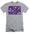 Seamless Iridescent Bokeh Texture Purple Dreamy Soft Focus Holiday Party Backdrop Abstract Blurred Glitter Circles 3d Render Wallpaper N Akkash T-Shirt