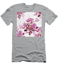 Seamless Pattern Flowering Branch of Rose Hips Watercolor Illustration Julien T-Shirt