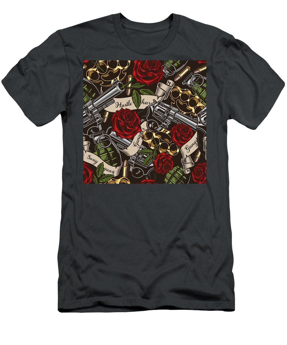 Seamless Vector Pattern Dgim Studio T-Shirt
