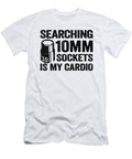 Searching 10mm Sockets Is My Cardio Funny Mechanic Lisa Stronzi T-Shirt