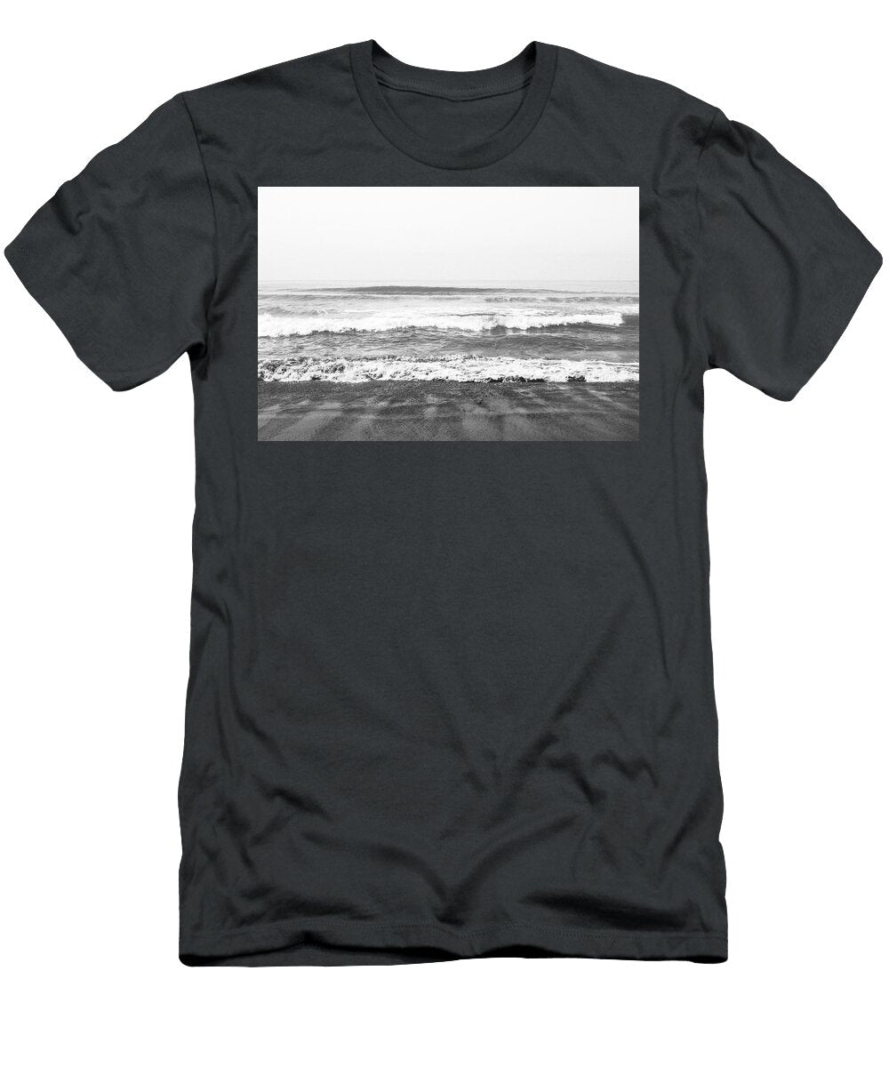 Seaside Dream Black and White Beach Art By Linda Woods Linda Woods T-Shirt