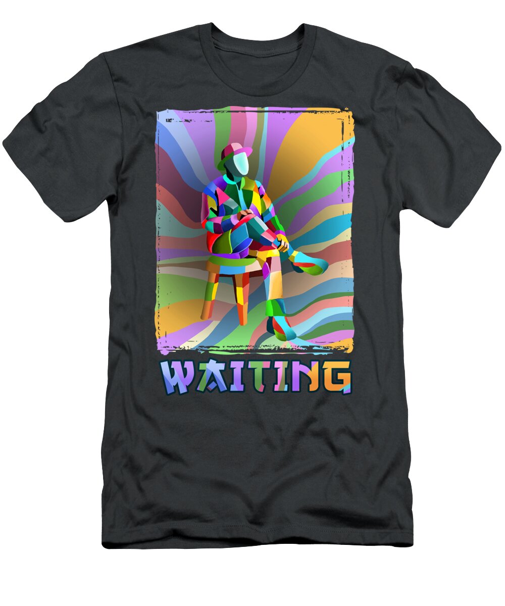 Seated Man Anthony Mwangi T-Shirt