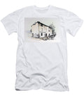 Second World War View of a Ruined House in Occupied Italy Drawing By Alessandro Lonati Alessandro Lonati T-Shirt