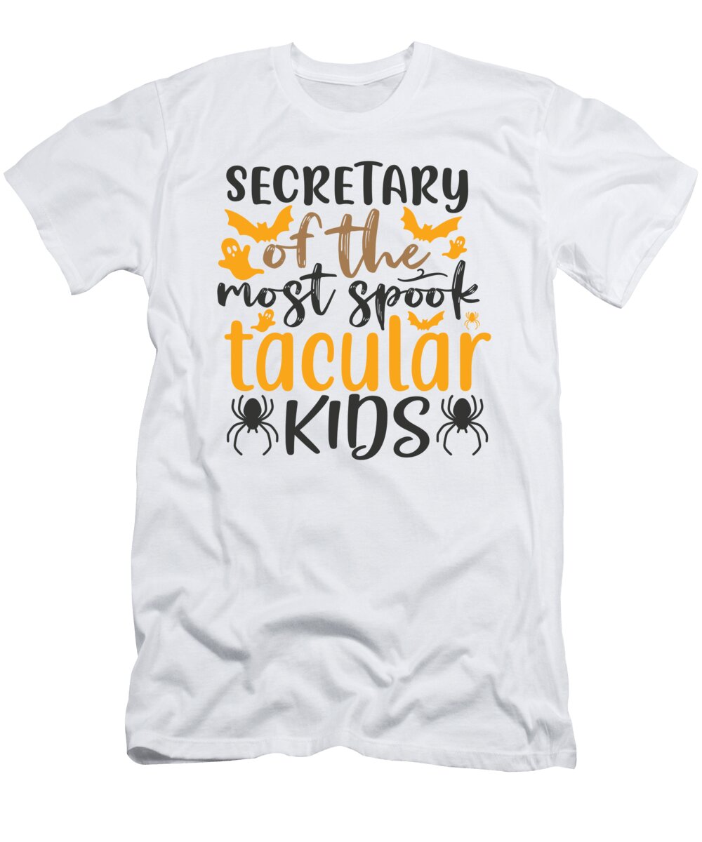 Secretary of the Most Spook Tacular Kids Jacob Zelazny T-Shirt