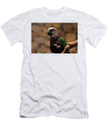 Seed Clutched in the Foot of a Hawk Headed Parrot Dejavu Designs T-Shirt