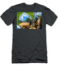 Selfie Headlight and Reflection in Radiator Housing 8258t Doug Berry T-Shirt