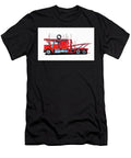 Semi Truck Auto Transport 026 3 Nick Gray T-Shirt